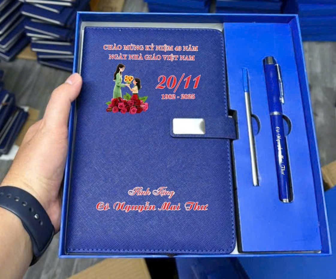 Set sổ bút 