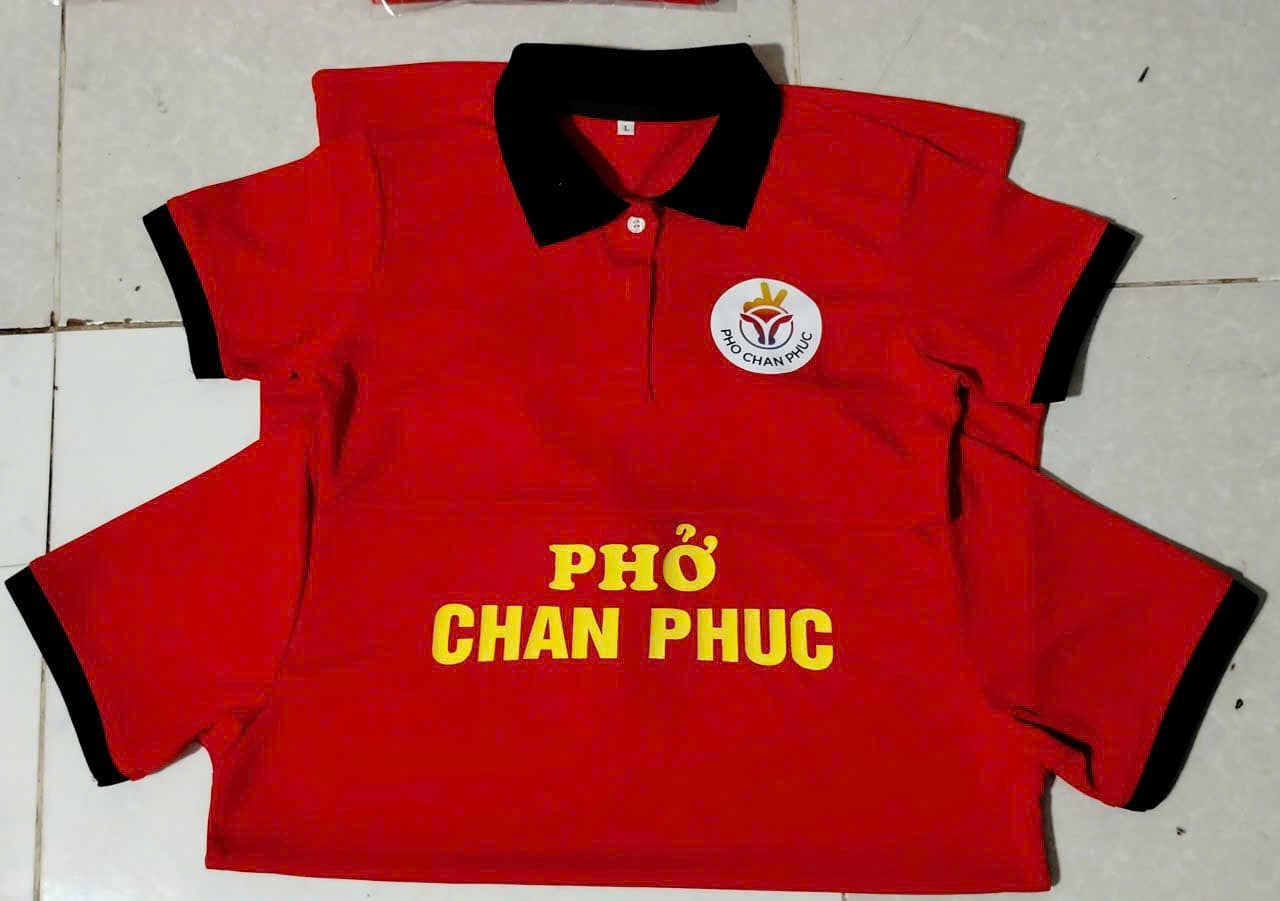 Áo đồng phục nhà hàng quán ăn 2