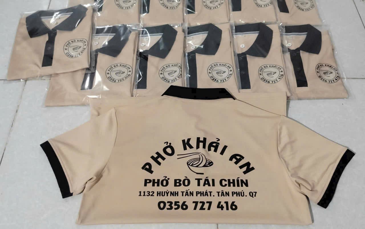 Áo đồng phục nhà hàng quán ăn 3