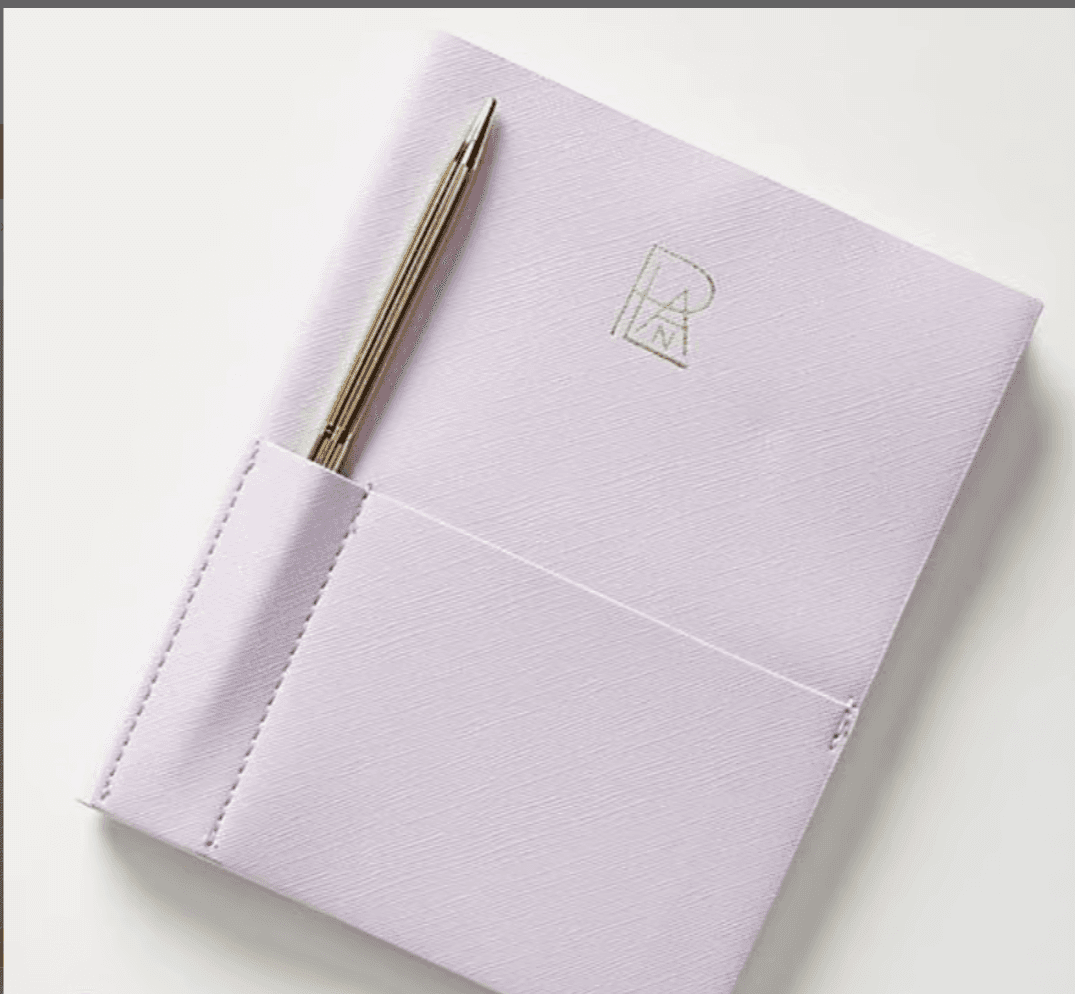 Sổ da pastel cao cấp Lightly 3